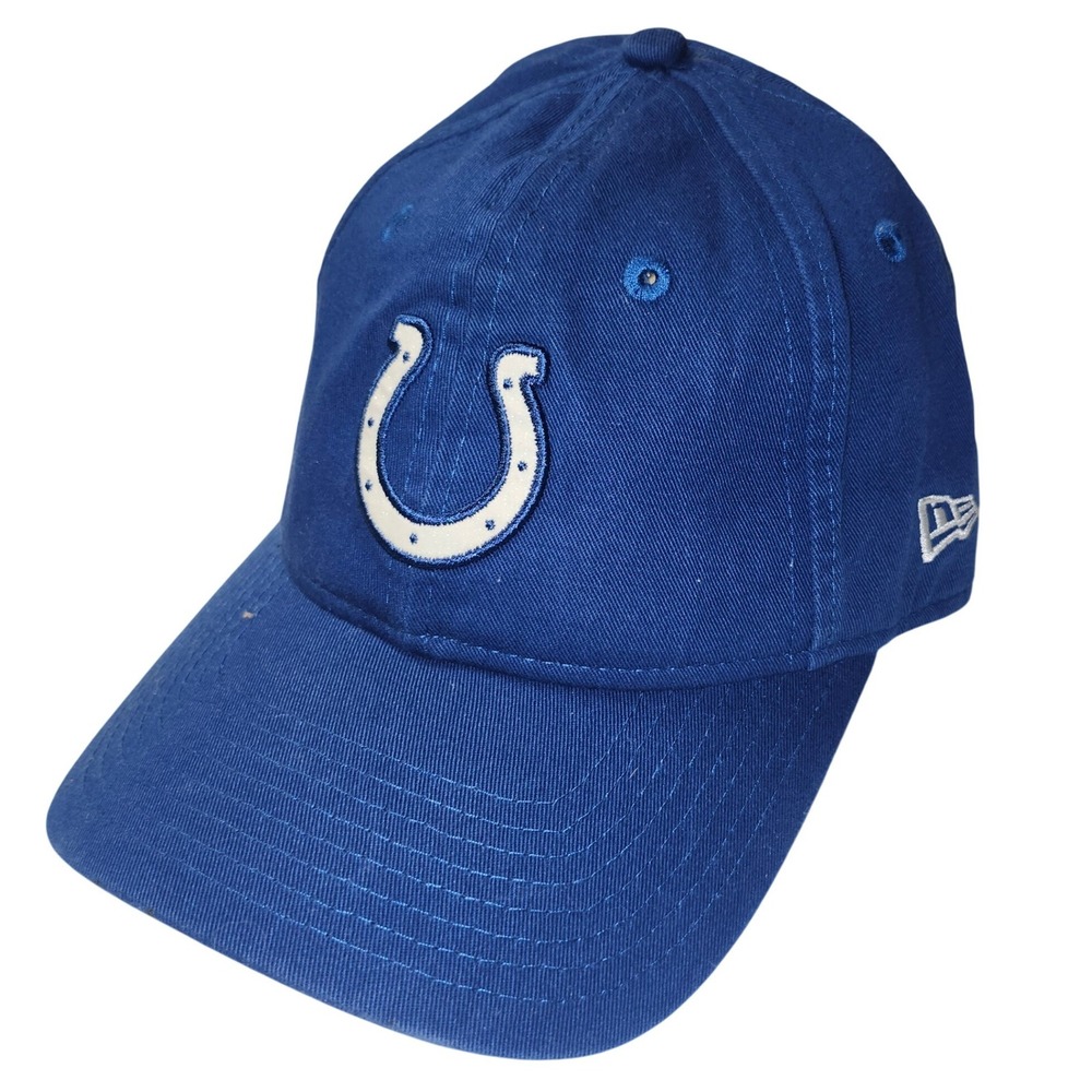 New Era Indianapolis Colts Royal Blue Womens NFL Baseball Cap One Size‎
